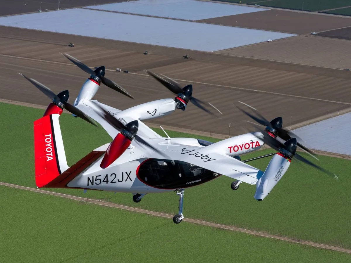 taxi volador TOYOTA