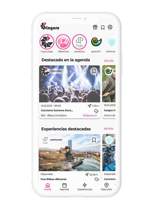 Aplicación turística Inguru App